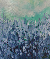 Original Painting - Lavender