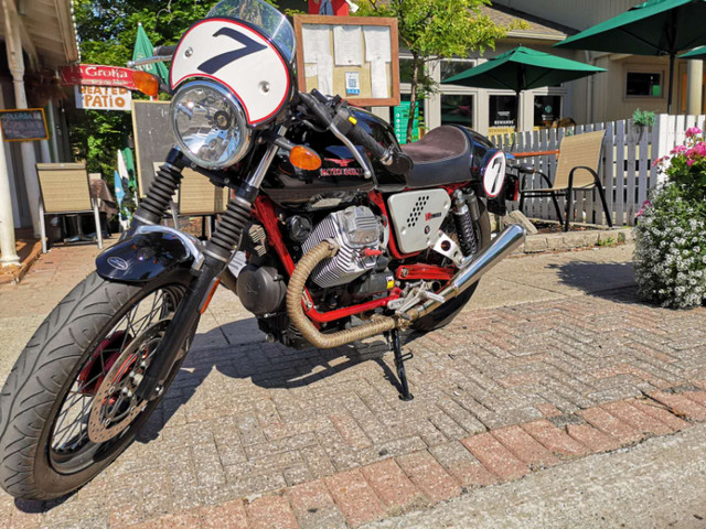 2011 MOTO GUZZI V7 CAFE RACER 90th Limited Edition $7500 in Street, Cruisers & Choppers in City of Toronto
