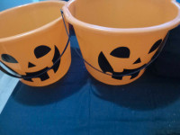 2 Halloween Buckets
