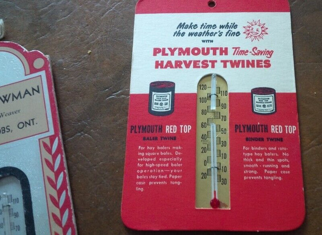 Various Older Local Advertising - Thermometers, See Listing in Arts & Collectibles in Stratford - Image 2