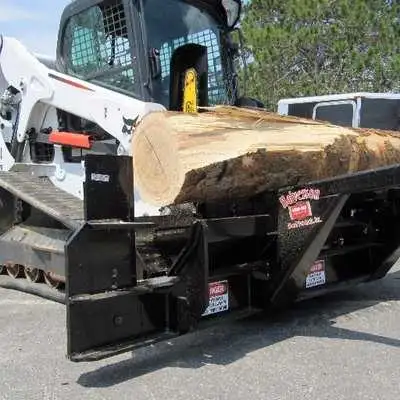 Imagine cutting firewood with the music on, drinking a coffee, and in a nice warm cab of your skid s...