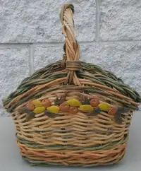 Wicker Baskets some with Handles
