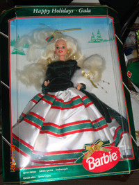 Barbie Special Christmas doll,1994,nrfb, #13545,in candycane o/f