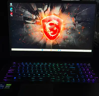 MSI laptop, View more