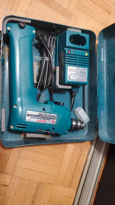 Needs new battery. Other than that works like a charm. It's a good drill . I bought a corded one and...