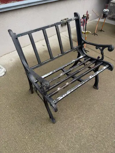 metal bench outdoor, View more
