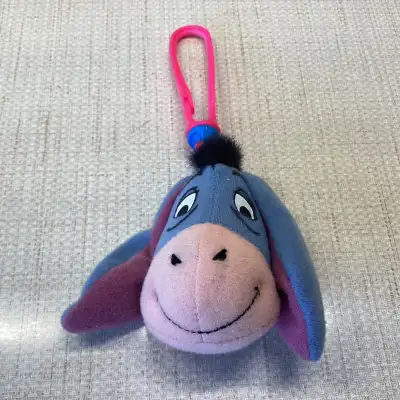 Vintage McDonalds Disney Winnie the Pooh Eeyore Key Chain Clip, View more