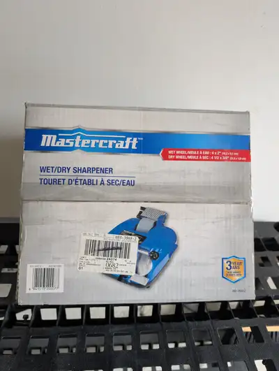 Mastercraft wet/ dry sharpener, View more