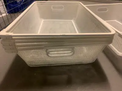 IKEA metal mesh storage baskets, View more