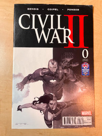 Marvel Civil War II #0 (Variant Edition, 2016