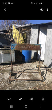 Vintage Goodyear promotional tire stand
