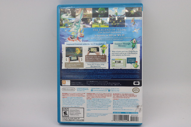 The Legent of Zelda The WindWaker for Wii (#156) in Nintendo Wii U in City of Halifax - Image 2