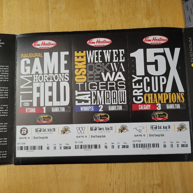 HAMILTON TIGER CATS MEMORABILIA FOR SALE in Arts & Collectibles in Hamilton - Image 2