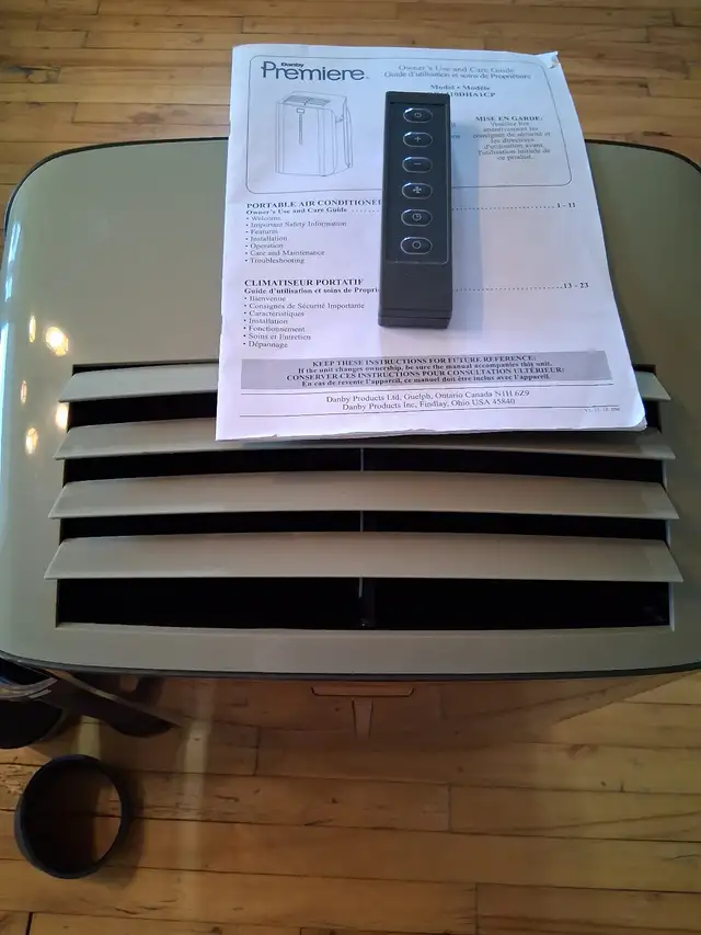 Climatiseur portatif Première (Danby) 11,000 BTU in Heaters, Humidifiers & Dehumidifiers in Québec City - Image 3