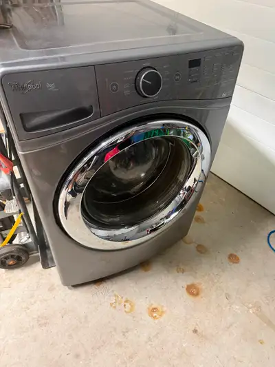 WhirlPool electric Front load washer., View more