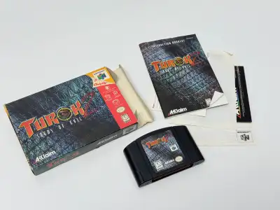 Nintendo 64 N64 Turok 2 Seeds Of Evil Complete In Box, View more
