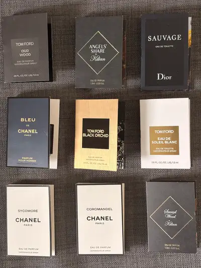 Luxury Men’s Fragrance samples, View more