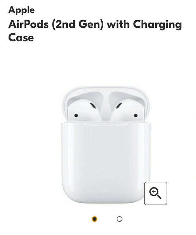 Apple Air Pods Gen 2 [unopened] in Headphones in Regina - Image 4