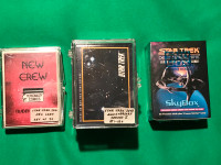 Star Trek New Crew, 25th Anniversary, and Deep Space Nine Cards