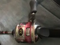 Zebco Authentic model rod and reel