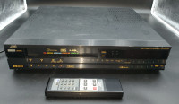 VINTAGE JVC HR-D337MS VCR VHS PLAYER RECORDER, REMOTE, RARE