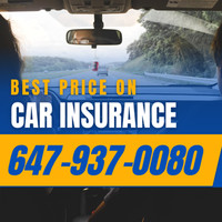 Best price for car & home insurance. Call 647-937-0080