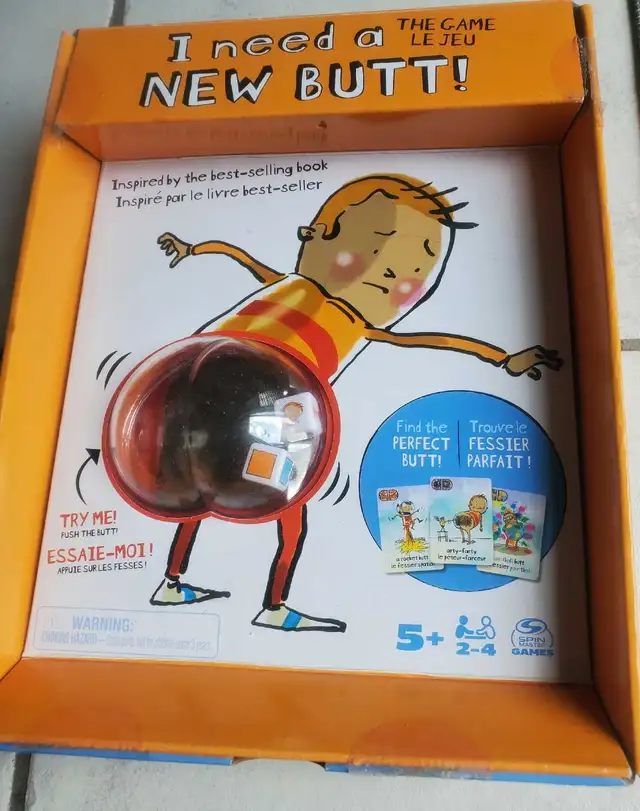 I Need A New Butt! Board Game