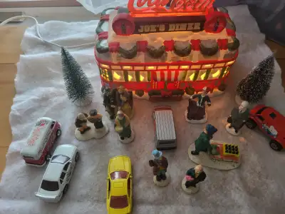 Coca-Cola Joe's Diner Christmas Village Collection, View more