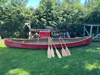 Canoe for wilderness trips, View more