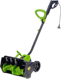 New Earthwise SN70016 Snow Shovel, 16" Corded-430 lbs./Minute
