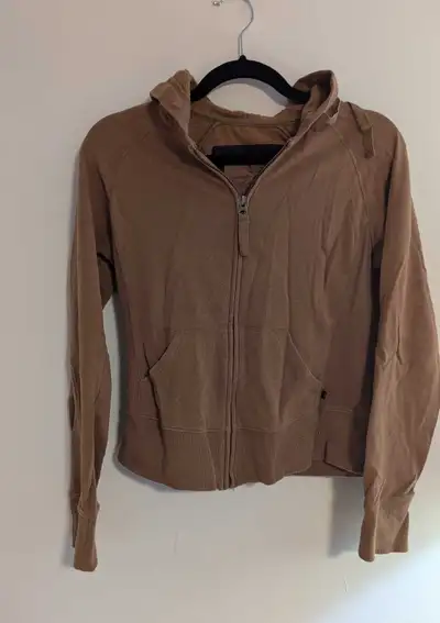 Women's Medium Jacob Paris Brown Zip-Up Hoodie, View more