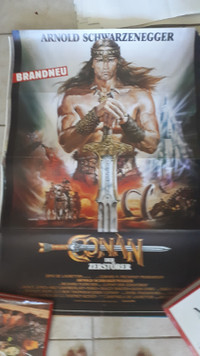 Conan Der Zerstorer    Movie Poster  in German
