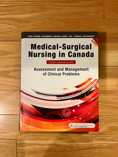 Selling Medical-Surgical Nursing in Canada Textbook. Fourth Edition by Lewis et al. Gently used, in...