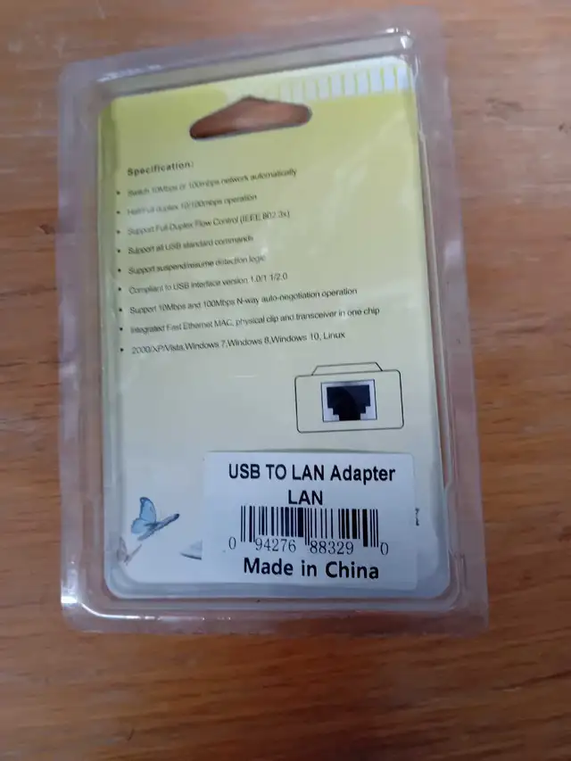USB Ethernet Adapter414908241182074881