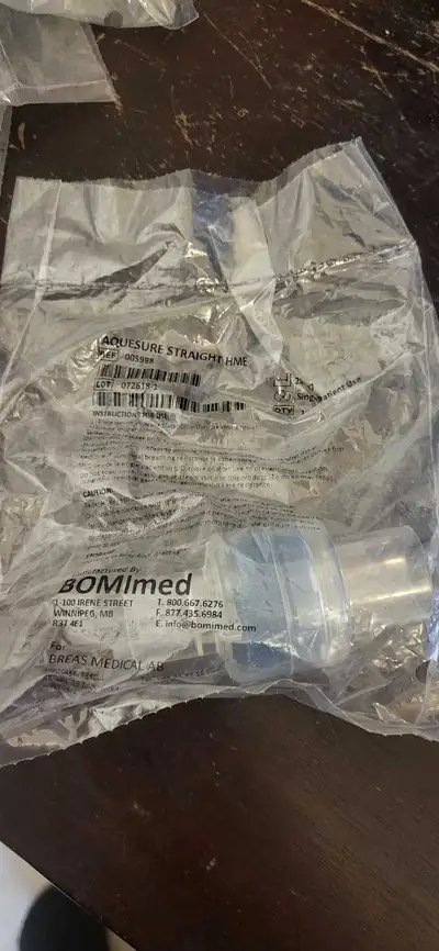 New in package. Bought for Resmed Airsense 10 for camping. No delivery.