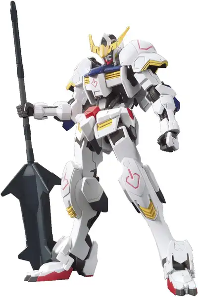 From the 2015 animated TV series Gundam Iron-Blooded Orphans, one of the 300 year old Gundam machine...