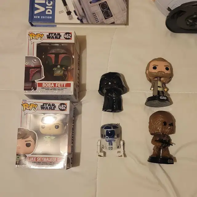 Star Wars Collection Funko Pops Movie Hoodie More in Arts & Collectibles in Guelph - Image 3