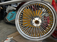 18’ Chrome Spoked rim and brake disc
