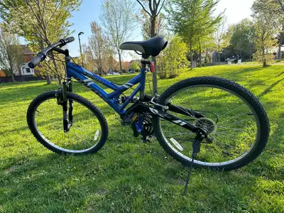 Huffy Tundra mountain bike 26” full suspension and 21 speeds gea, View more