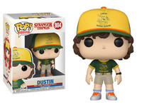 Funko POP! TV Stranger Things Dustin At Camp Vinyl Figure