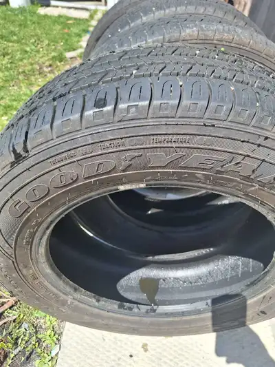 All season Goodyear Assurance Size 215/65R17 Tread conditions No cracks/patch or plugs. Dot codes 20...