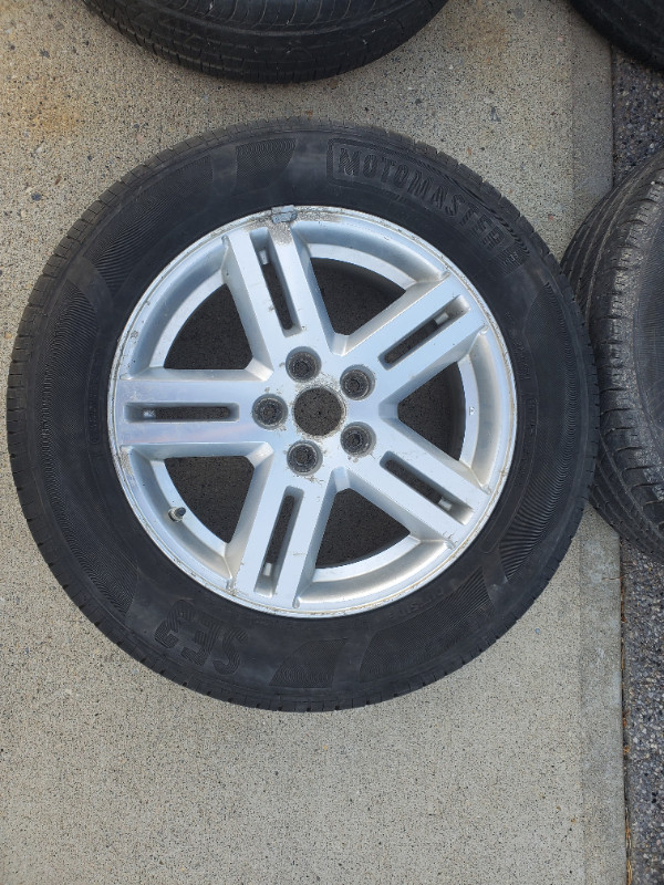 225 60 17 tires on Alloy Rims Tires & Rims Calgary Kijiji