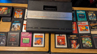 Atari 7800 Console and 60 Games 