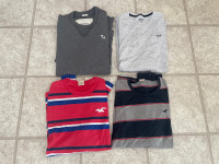 Men’s Hollister and Abercrombie Longsleeve shirts 