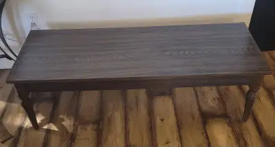 Estate Sale - Defehr Coffee Table with carved legs. Legs have some marks and scratches as seen in th...