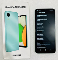 Samsung Galaxy A03 Core SM-A032F/DS in Mint Color - Unlock