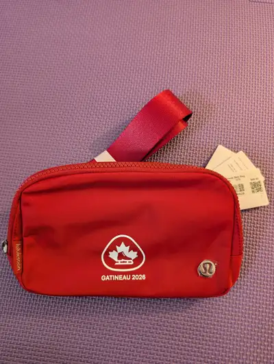 NEW / Rare Lululemon Belt Bag 2026 Skate Canada Gatineau OBO, View more