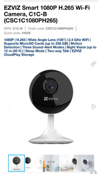 Ezviz indoor security camera
