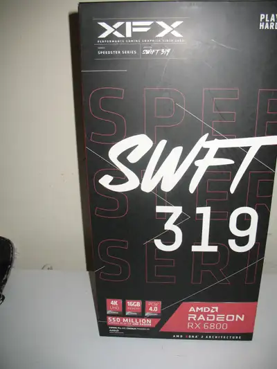 AMD Radeon  6800 16gb new XFX, View more