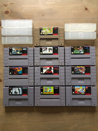 Super Nintendo SNES games from $5